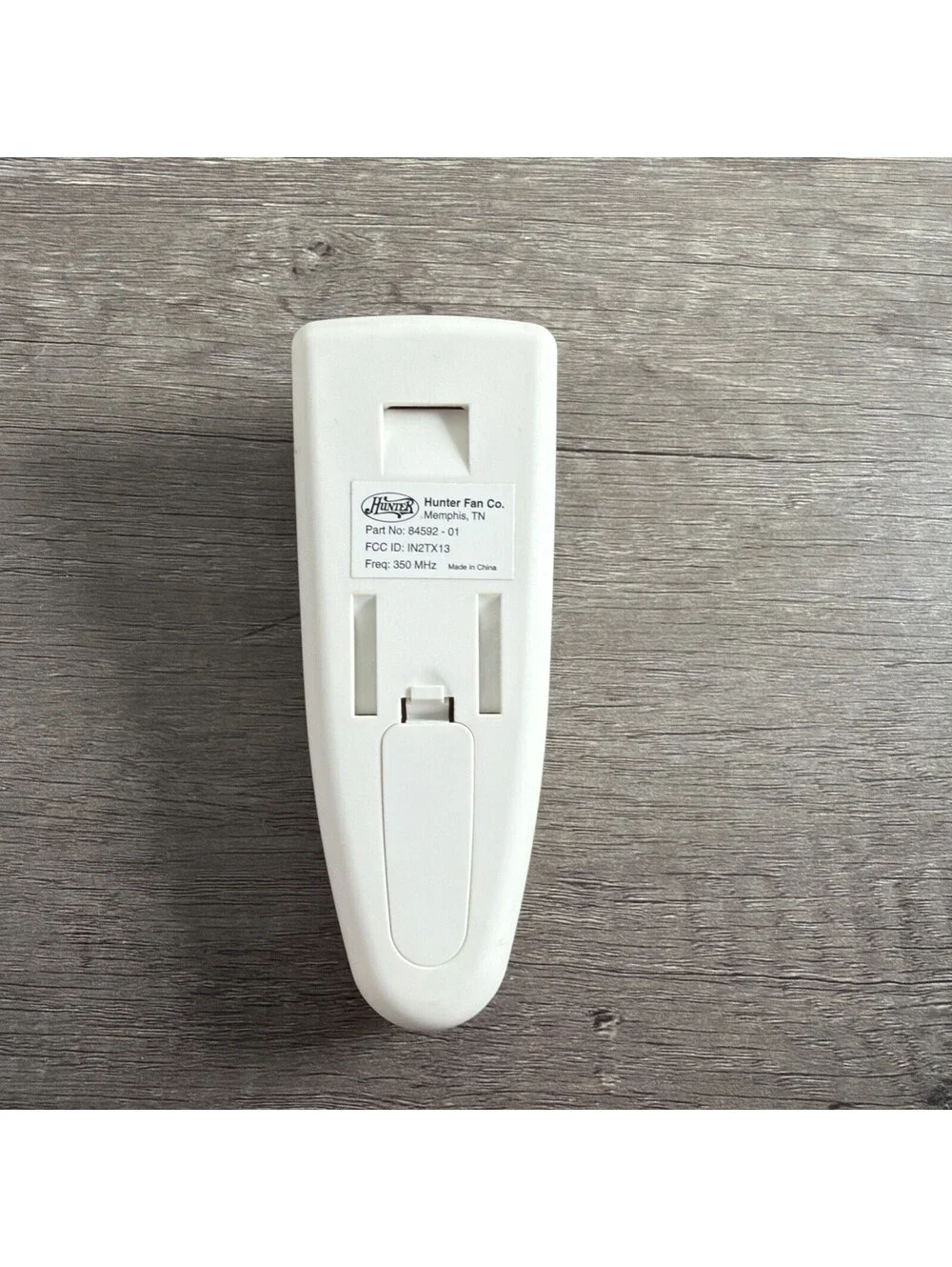 OEM Hunter Ceiling Fan Remote Model 84592-01 Add or Replacement Control